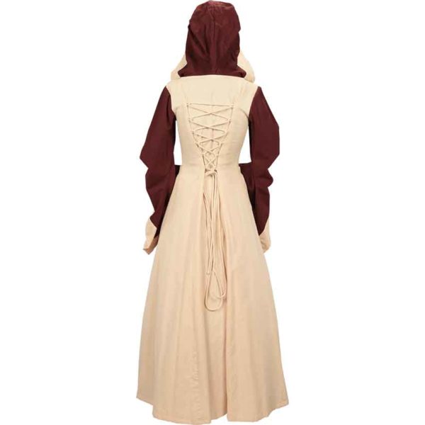 Ladies Hooded Medieval Dress