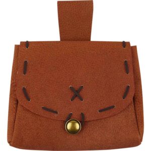 Laced Leather Pouch