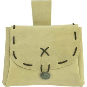 Laced Leather Pouch