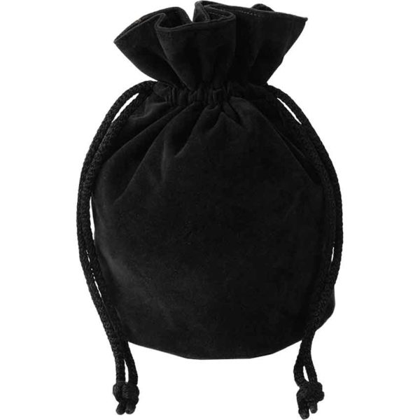 Soft Suede Drawstring Pouch