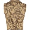 Gentlemens Brown Brocade Vest