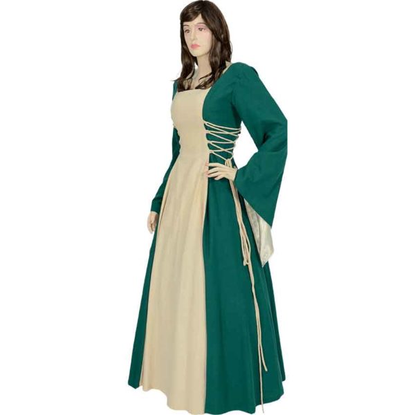 Side Laced Medieval Maiden Dress