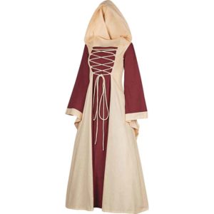 Hooded Medieval Maiden Dress