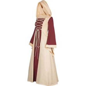 Hooded Medieval Maiden Dress