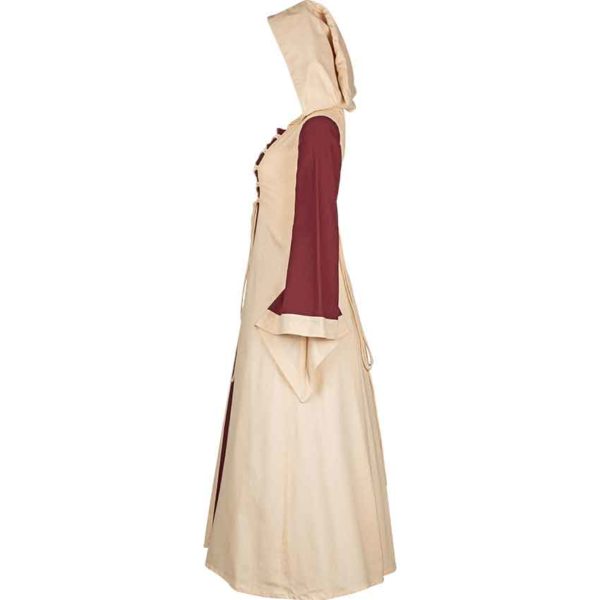 Hooded Medieval Maiden Dress