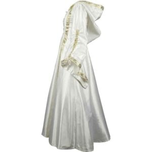Hooded Medieval Wedding Dress