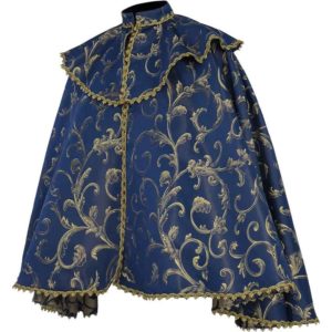 Nobles Brocade Short Cape