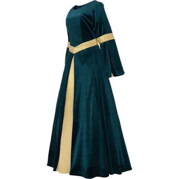 Ladies Velvet Renaissance Gown