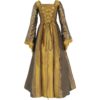 Renaissance Sorceress Dress - Bronze