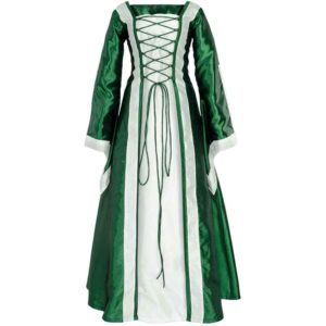 Renaissance Sorceress Dress - Green