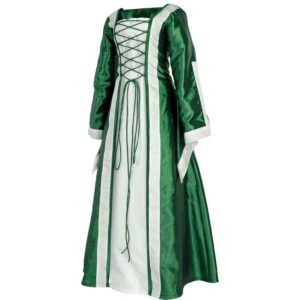 Renaissance Sorceress Dress - Green