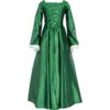 Renaissance Sorceress Dress - Green