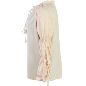 Juliet Tied Sleeve Cotton Blouse