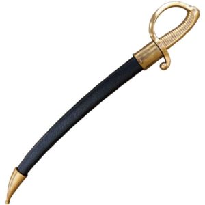 Briquet Sabre Letter Opener With Scabbard