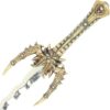 Fantasy Sword Letter Opener With Scabbard