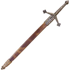 Claymore Sword Letter Opener With Scabbard