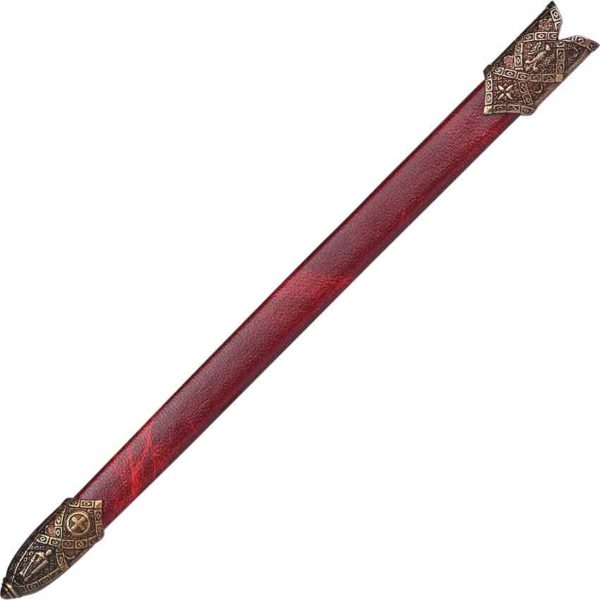 Crusader Sword Letter Opener With Scabbard