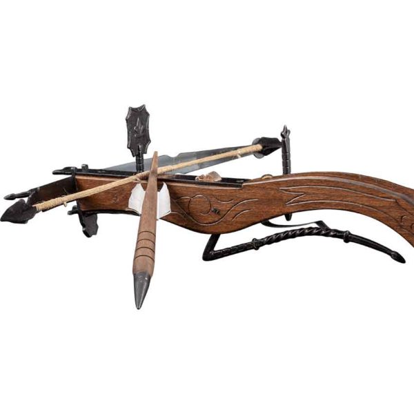 Curved Medieval Crossbow
