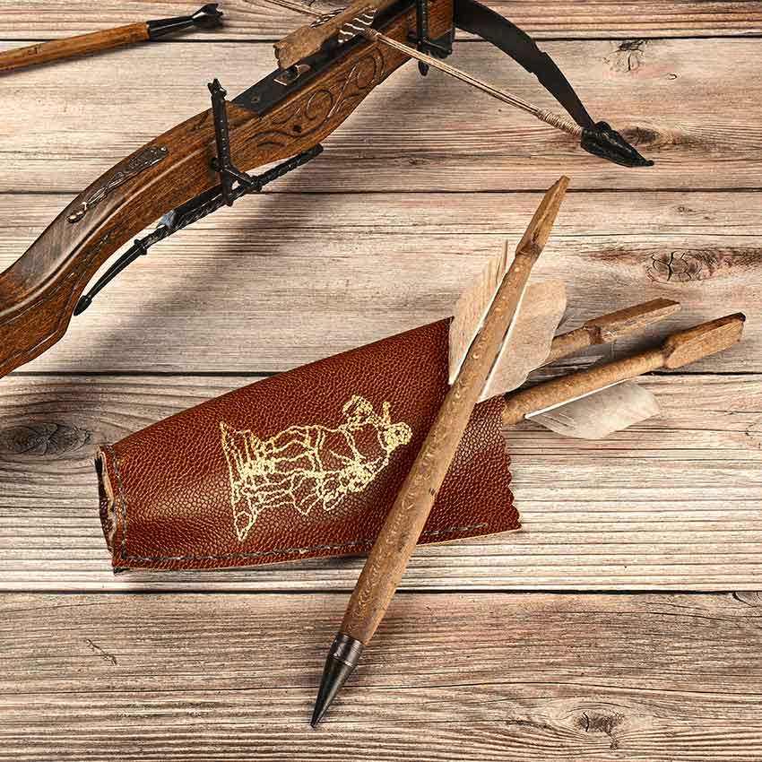 Quiver for store crossbow