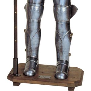 16th Century Italian Full Suit of Armor with Halberd