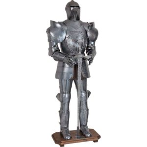 16th Century Italian Full Suit of Armor with Sword