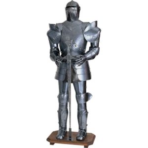 Decorative Fleur de Lis Full Suit of Armor