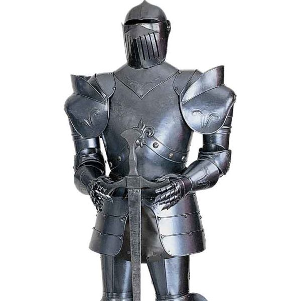 Decorative Fleur de Lis Full Suit of Armor