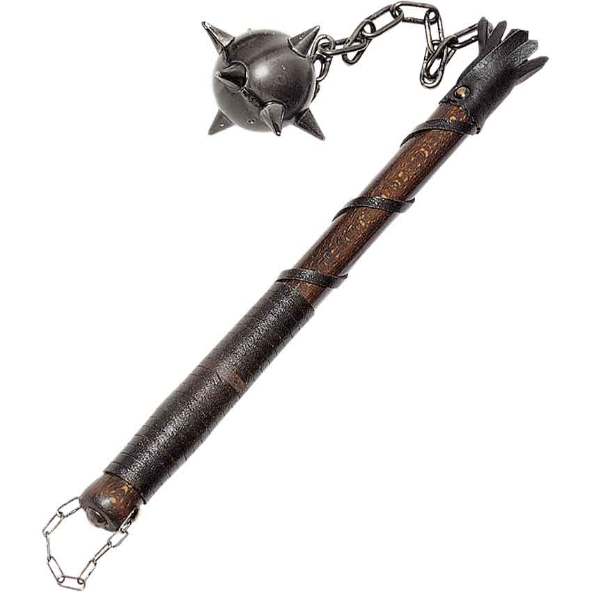 Large Single Ball Medieval Flail