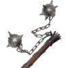 Large Two Ball Medieval Flail