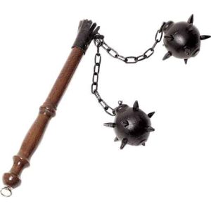 Medium Two Ball Medieval Flail