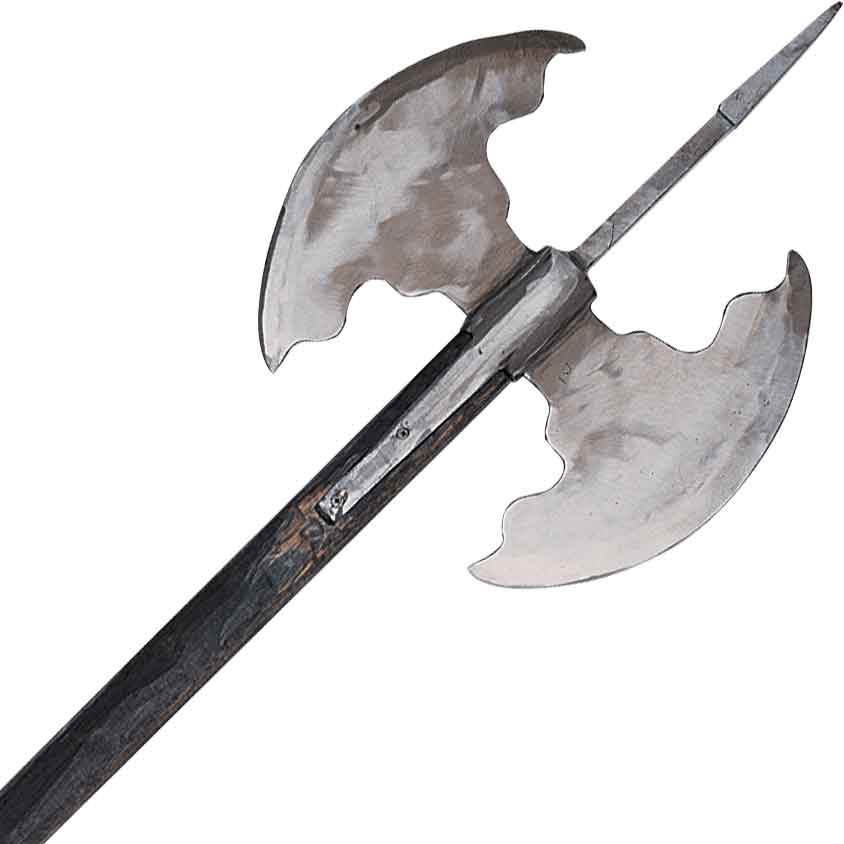 Double Headed Axe With Spike