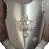 Heraldic Eagle Breastplate with Two Decorative Swords Wall Plaque