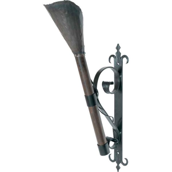 Wall Mounted Medieval Torch Holder