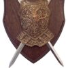 Miniature Armour and Swords Display Plaque