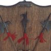 Heraldic Halberds Display Plaque