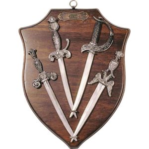 Mini Sword Collection Display Plaque