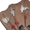 Mini Halberds and Armour Display Plaque