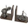 Heraldic Knight and Sword Bookends