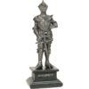 Miniature Pewter Knight with Crossbow