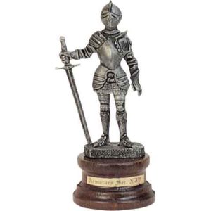 Mini Pewter Knight with Longsword