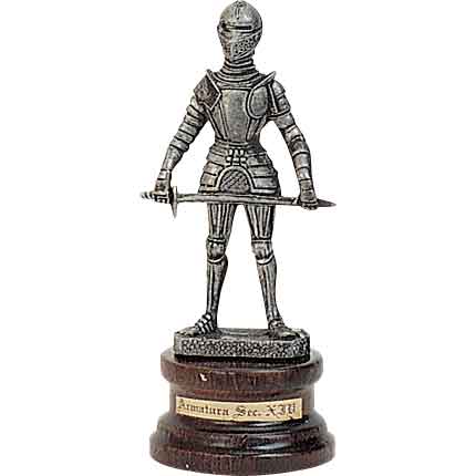 Mini Pewter Knight with Sword