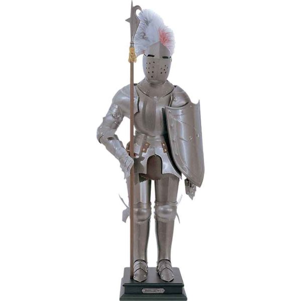 Shiny Steel Miniature Suit of Armour