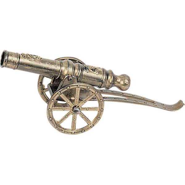 Medium 18th Century Metal Cannon