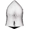 14th Century Gilded Sugar Loaf Visored Helmet