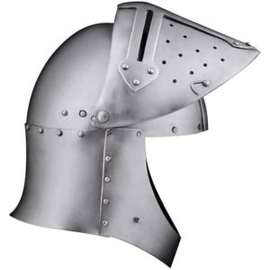 14th Century Sugar Loaf Visored Helmet