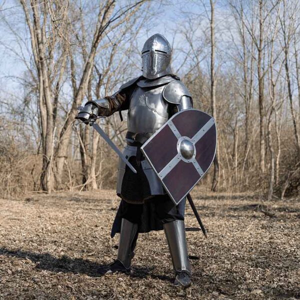 14th Century Sugar Loaf Visored Helmet