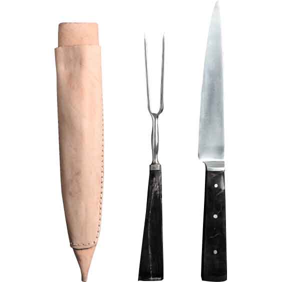Feudal Knife and Fork Set