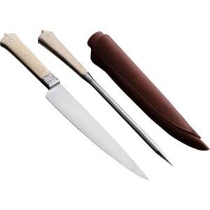 Large Knife and Spike Cutlery Set