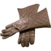 Brown Leather Gauntlets