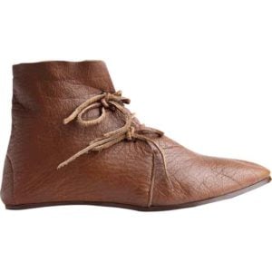14th Century Laced Low Boots